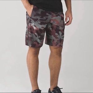 NWOT Lululemon Men’s Camo Core Shorts L